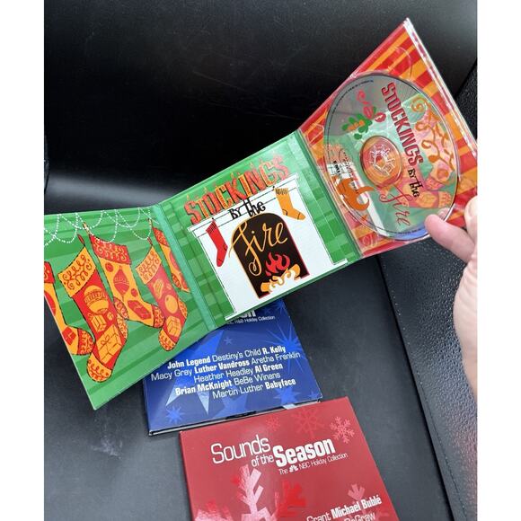 Sounds Of The Season NBC Holiday Collection Various Artists Jazz Lot Of 3 CDs -D - Picture 8 of 8